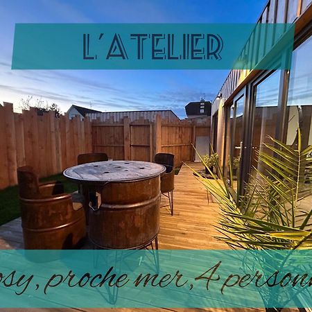 Villa L'Atelier De La Clef Des Paons Luc-sur-Mer Exterior foto